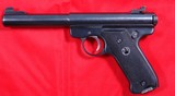 RUGER MARK 1 SEMI-AUTO .22LR BULL BARREL 5 1/2” PISTOL CIRCA 1965. - 2 of 9