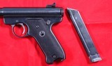 RUGER MARK 1 SEMI-AUTO .22LR BULL BARREL 5 1/2” PISTOL CIRCA 1965. - 8 of 9