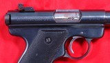 RUGER MARK 1 SEMI-AUTO .22LR BULL BARREL 5 1/2” PISTOL CIRCA 1965. - 4 of 9