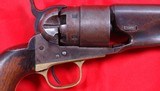SUPERIOR CIVIL WAR COLT U.S. MODEL 1860 PERCUSSION .44 CAL. ARMY REVOLVER. - 7 of 15
