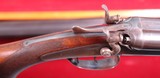 CASED HOLLAND & HOLLAND TOP LEVER DOUBLE HAMMER .300 ROOK & RABBIT RIFLE & .410 GAUGE SHOTGUN 2 BARREL SET. - 9 of 22
