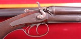 CASED HOLLAND & HOLLAND TOP LEVER DOUBLE HAMMER .300 ROOK & RABBIT RIFLE & .410 GAUGE SHOTGUN 2 BARREL SET. - 8 of 22