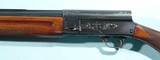 EARLY POST-WAR BELGIAN BROWNING A5 A-5 LIGHT TWELVE SEMI-AUTO 12 GAUGE 2 3/4” SHOTGUN CIRCA 1950. - 4 of 7