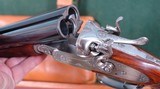 CASED ARMI F. LLI POLI CORAL GRADE SIDELOCK HAMMER 12 GAUGE SIDE X SIDE PIGEON GUN.