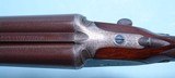 CASED STEPHEN GRANT SIDE-LEVER SIDELOCK EJECTOR 12 GA. DAMASCUS SIDE X SIDE SHOTGUN CIRCA 1890’S. - 5 of 17