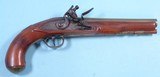 W. KETLAND AND CO. FLINTLOCK BRASS BARREL TRADE PISTOL CIRCA 1805-10. - 1 of 6