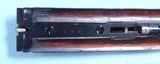 CASED HENRY ADKINS BAR IN WOOD THUMBHOLE 12 GAUGE SIDE X SIDE HAMMER SHOTGUN CIRCA 1880’S. - 13 of 16