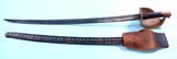 CIVIL WAR AMES U.S. MODEL 1860 NAVAL CUTLASS, SCABBARD AND RARE ORIGINAL BELT FROG WITH U.S.S. BATTLESHIP MISSOURI PROVENANCE. - 2 of 6