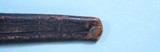 CIVIL WAR AMES U.S. MODEL 1860 NAVAL CUTLASS, SCABBARD AND RARE ORIGINAL BELT FROG WITH U.S.S. BATTLESHIP MISSOURI PROVENANCE. - 6 of 6