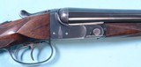 BRITISH BSA GUNS LTD. EJECTOR BOXLOCK 12 GA. SIDE X SIDE SHOTGUN CIRCA 1960’S. - 3 of 10