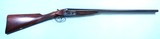 BRITISH BSA GUNS LTD. EJECTOR BOXLOCK 12 GA. SIDE X SIDE SHOTGUN CIRCA 1960’S.