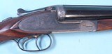 BELGIAN SUPERX 12 GA. SIDE X SIDE WATERFOWL SHOTGUN W/BROOKLYN,N.Y. RETAILER STAMP CIRCA 1920’S-1930’S. - 3 of 13