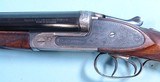 BELGIAN SUPERX 12 GA. SIDE X SIDE WATERFOWL SHOTGUN W/BROOKLYN,N.Y. RETAILER STAMP CIRCA 1920’S-1930’S. - 4 of 13