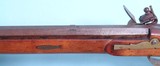 PRE CONTEMPORARY TENNESSEE KENTUCKY STYLE FLINTLOCK LONGRIFLE RIFLE BY ROYLAND SOUTHGATE CIRCA 1940’S-50’S. - 13 of 13