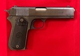 EXCELLENT PLUS COLT HAMMER MODEL 1903 .38RS (.38 ACP) CALIBER PISTOL CIRCA 1920. - 2 of 5