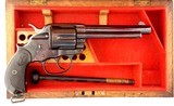 ANTIQUE CASED COLT PALL MALL LONDON MODEL 1878 .476 Eley D.A. 5 1/2” REVOLVER CIRCA 1882. - 2 of 12