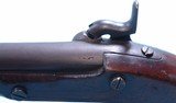 MEXICAN WAR SPRINGFIELD U.S. MODEL 1842 ALTERED PERCUSSION MUSKET DATED 1846. - 5 of 6