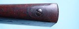 MEXICAN WAR SPRINGFIELD U.S. MODEL 1842 ALTERED PERCUSSION MUSKET DATED 1846. - 6 of 6