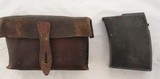 WW2 ORIGINAL RUSSIAN TOKAREV SVT 40 SVT-40 SEMI-AUTO RIFLE 7.62X54R CAL. RIFLE MAGAZINE W/ORIG. POUCH. - 1 of 9