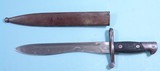 SPANISH MOD. 1941 MAUSER BOLO MACHETE KNIFE BAYONET AND SCABBARD. - 1 of 5