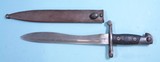SPANISH MOD. 1941 MAUSER BOLO MACHETE KNIFE BAYONET AND SCABBARD. - 3 of 5