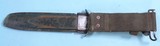 US M5 M1 or M-1 GARAND RIFLE AERIAL BAYONET AND US M8 SCABBARD. - 3 of 4
