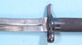 SWEDISH MOD. 1896 OR M96 MAUSER RIFLE BAYONET AND FLUTED SCABBARD. - 4 of 5