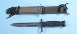 US M7 M16 OR M-16 RIFLE BAYONET AND SCABBARD. - 1 of 3