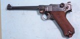 EXCELLENT WW1 WWI IMPERIAL GERMAN DWM 1917 NAVY KRIEGSMARINE 9MM LUGER PISTOL. - 2 of 13