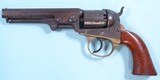 FINE CIVIL WAR COOPER FIREARMS CO. FRANKFORD-PHILADELPHIA DOUBLE ACTION PERCUSSION POCKET REVOLVER CIRCA 1863-4. - 2 of 7