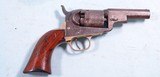 RARE ORIGINAL COLT WELLS FARGO MODEL 1849 PERCUSSION POCKET REVOLVER. - 2 of 6