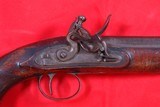 WAR OF 1812 ERA BRITISH GEORGE III FLINTLOCK PATTERN 1796 CAVALRY OFFICER’S PISTOL BY JOS. TIREBUCK, 60 HAYMARKET, LONDON. - 3 of 8