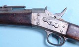 REMINGTON-RIDER DANISH MODEL 1867 ROLLING BLOCK 11.7X51R MM INFANTRY RIFLE. - 4 of 16