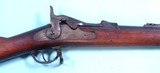 INDIAN WARS SPRINGFIELD U.S. MODEL 1873 ARSENAL ALTERED SMOOTHBORE FORAGER CARBINE CIRCA 1888. - 3 of 11