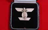 WW2 WWII GERMAN 1939 BAR TO THE IRON CROSS OF 1914 W/ OLD BOX. - 2 of 2