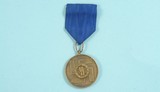 WW2 WWII  GERMAN NAZI SS GOLD LONG SERVICE AWARD W/ RIBBON. - 1 of 2