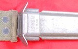 32129- U.S. US M4 M-4 CAMILLUS BAYONET WITH M8A1 SCABBARD FOR M1 M-1 GARAND RIFLE. - 4 of 6