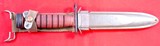 32129- U.S. US M4 M-4 CAMILLUS BAYONET WITH M8A1 SCABBARD FOR M1 M-1 GARAND RIFLE. - 6 of 6