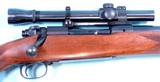 WINCHESTER MODEL 70 PRE-64 .220 SWIFT CAL. RIFLE CIRCA 1948 W/ LYMAN ALASKAN 2 1/2 X SCOPE. - 3 of 10