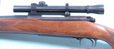 WINCHESTER MODEL 70 PRE-64 .220 SWIFT CAL. RIFLE CIRCA 1948 W/ LYMAN ALASKAN 2 1/2 X SCOPE. - 4 of 10