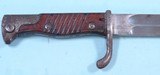 WW1 MAUSER / OBERNDORF M88 BUTCHER BAYONET. - 2 of 5
