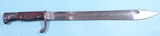 WW1 MAUSER / OBERNDORF M88 BUTCHER BAYONET. - 1 of 5