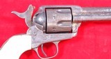 EARLY ORIGINAL COLT BLACK POWDER .44 HENRY RIMFIRE CAL. SINGLE ACTION REVOLVER CIRCA 1875. - 4 of 10