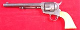 EARLY ORIGINAL COLT BLACK POWDER .44 HENRY RIMFIRE CAL. SINGLE ACTION REVOLVER CIRCA 1875. - 3 of 10
