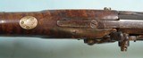 WESTERN VIRGINIA SILVER INLAID TIGER MAPLE PERCUSSION HALF STOCK RIFLE CIRCA 1840-50. - 9 of 10