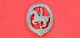 WW2 WWII NAZI GERMAN STEINHAUR & LUCK HORSE RIDER BADGE