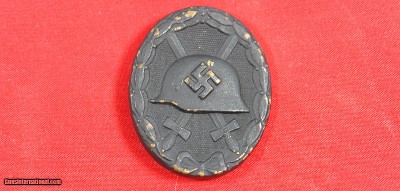 32195- WW2 NAZI GERMAN GRADE ONE WOUND BADGE.