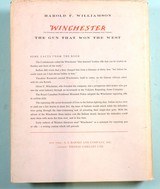 32168- WINCHESTER: THE GUN THAT WON THE WEST BY HAROLD F. WILLIAMSON. - 2 of 3