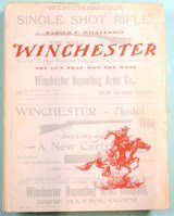 32168- WINCHESTER: THE GUN THAT WON THE WEST BY HAROLD F. WILLIAMSON. - 1 of 3