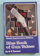 32183- BLUE BOOK OF GUN VALUES TENTH ANNIVERSARY EDITION BY S.P. FJESTAD. - 1 of 3